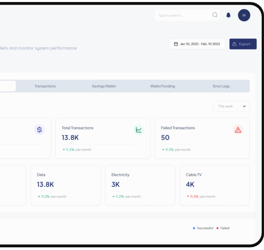 Hadi Web Dashboard Interface